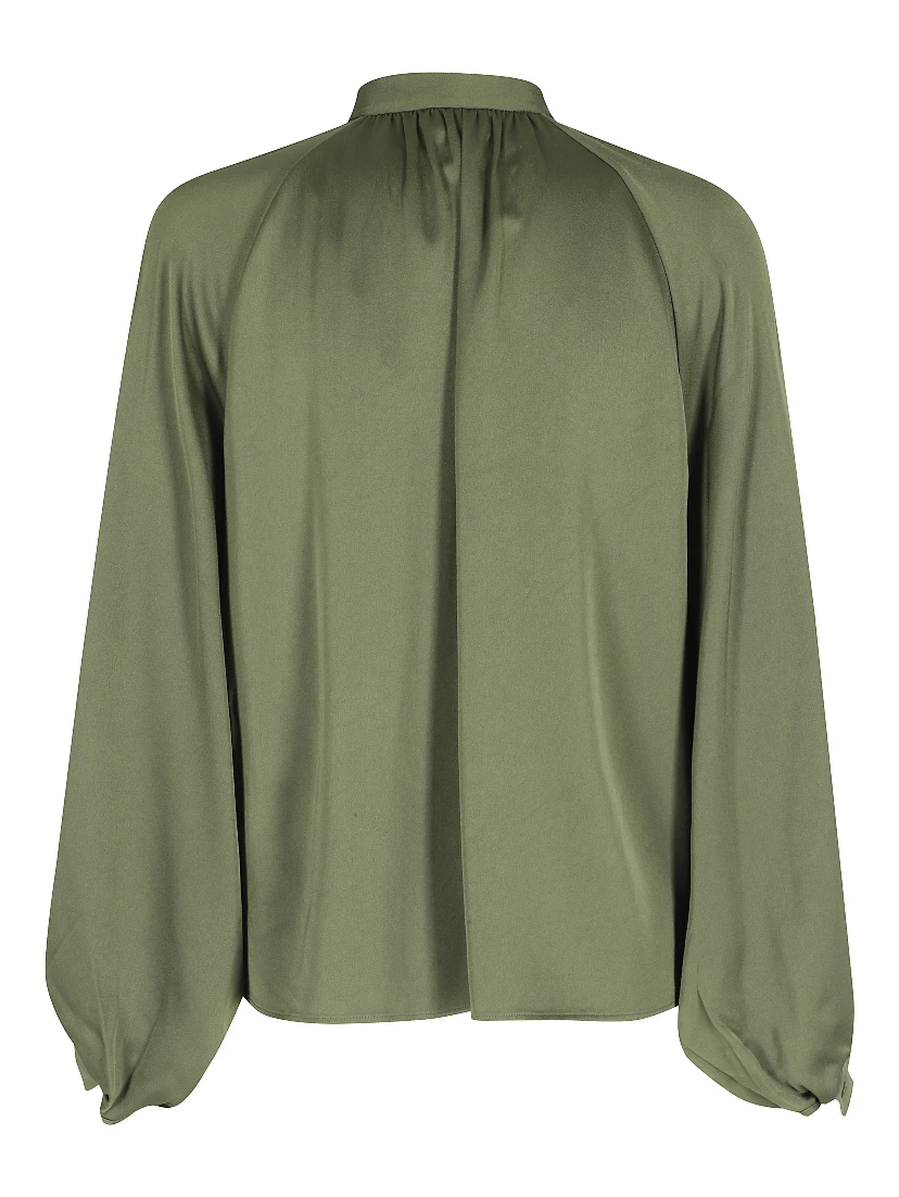 STAND COLLAR BLOUSE