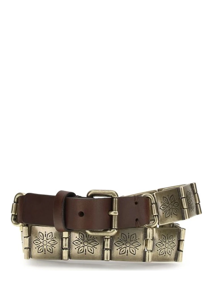 Brown Calf Leather Bos Taurus Regular Belt