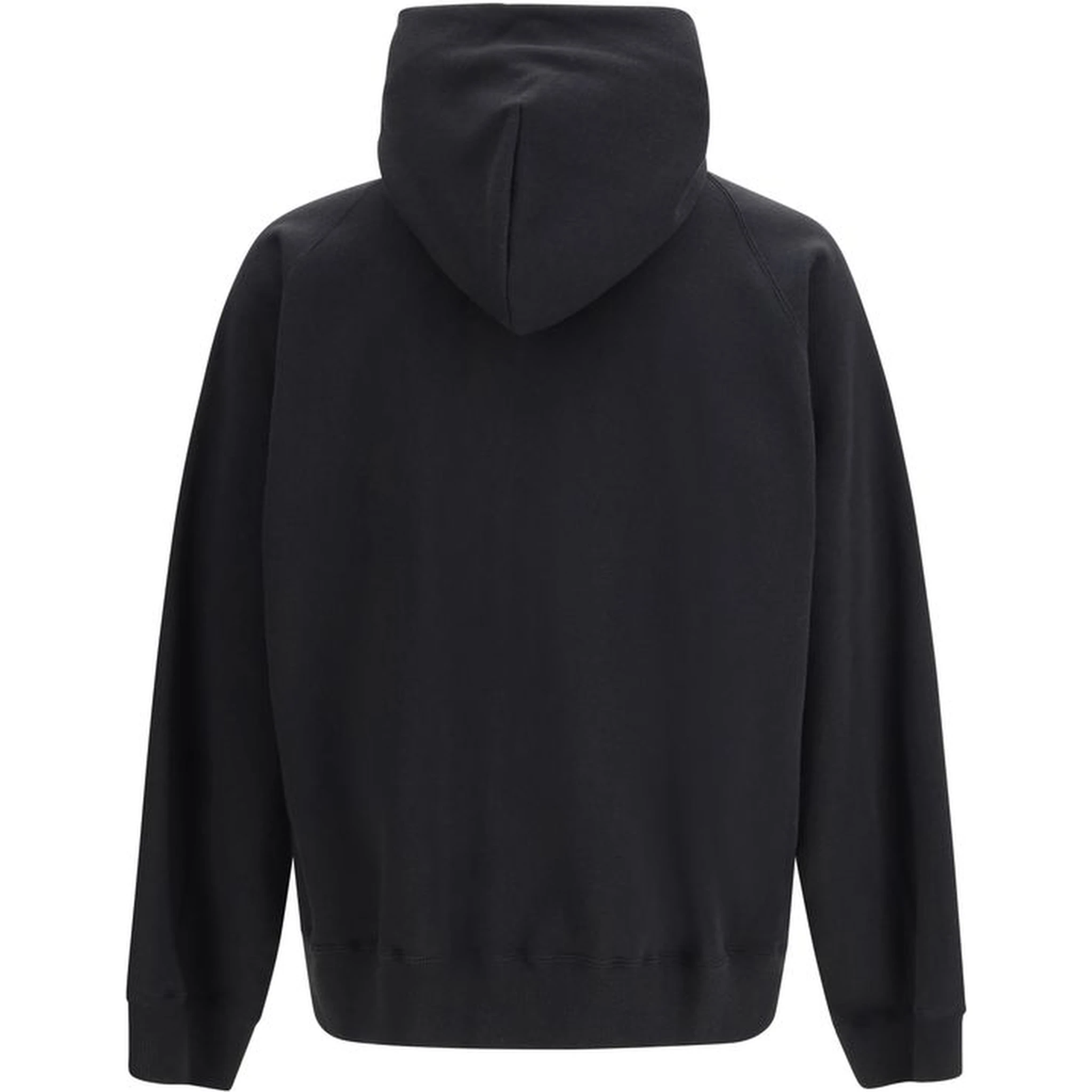 Black Cotton Sweatshirt