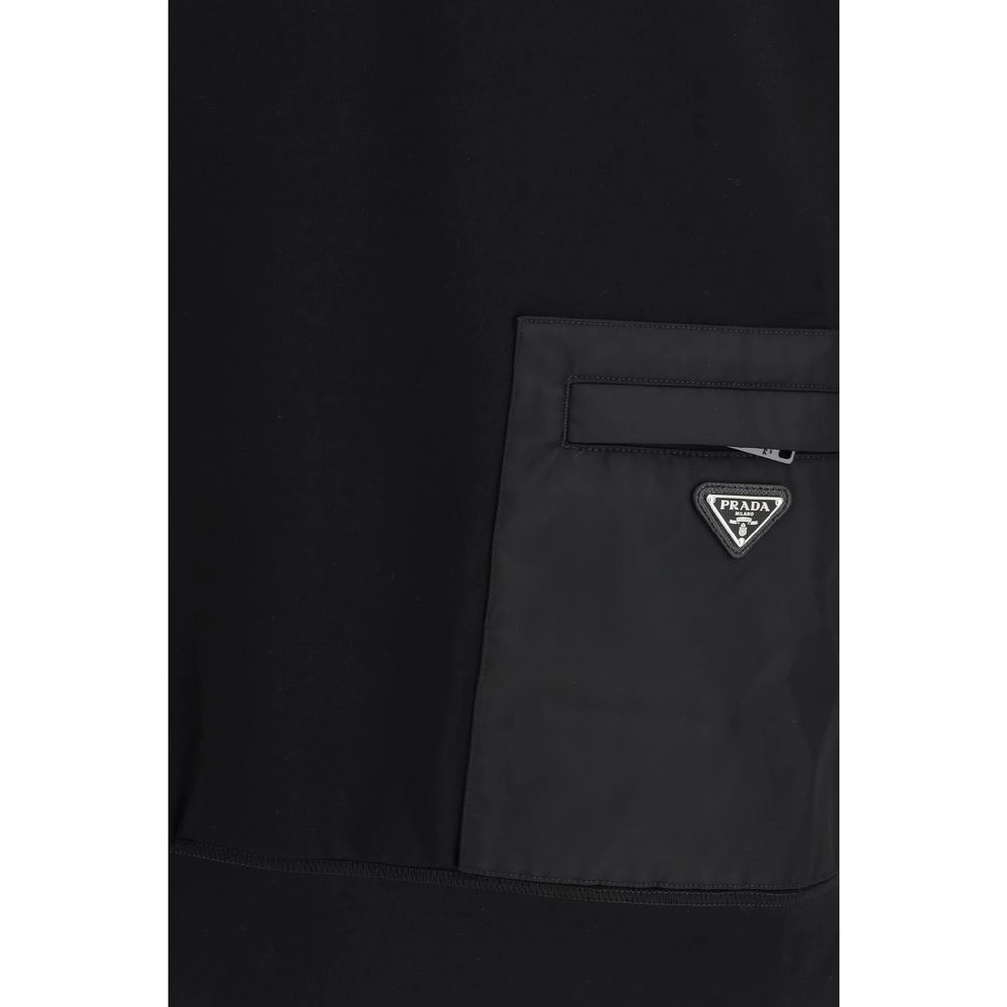 Black Viscose Sweatshirt