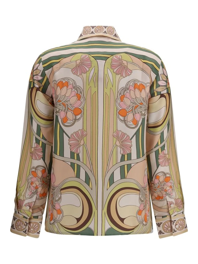 Multicolor Silk Pattern Shirt alternative