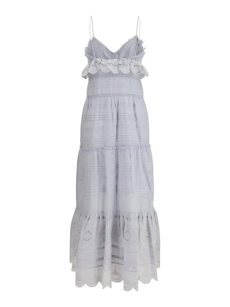 Blue Cotton Casual Dress alternative