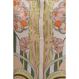 Multicolor Silk Pattern Shirt