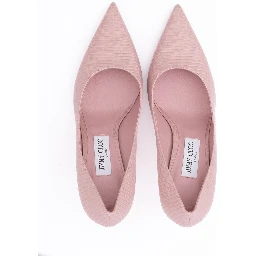 Pink Lizard Printed Leather Love 85 Pumps