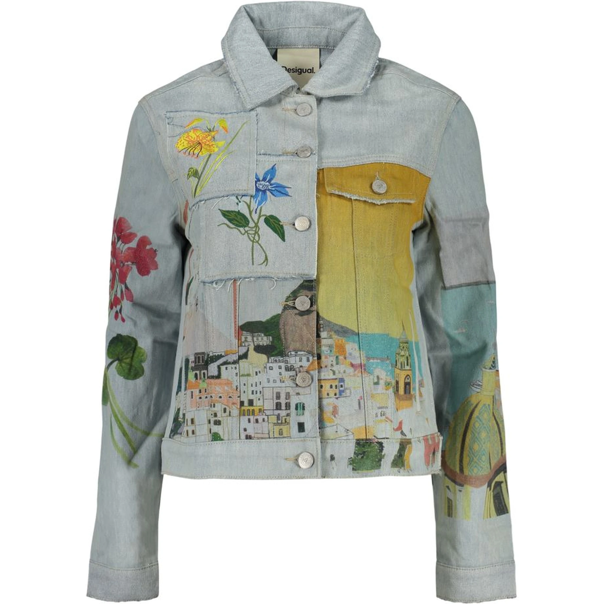 Blue Cotton Denim Jacket