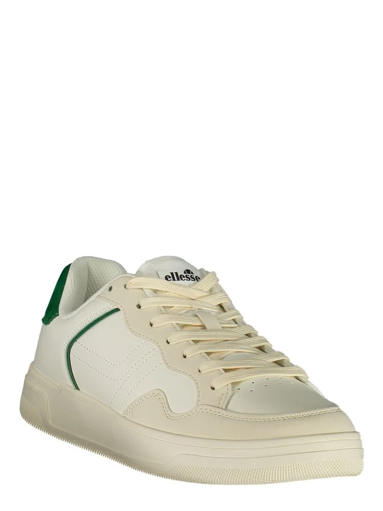 White Polyester Athletic Sneakers alternative