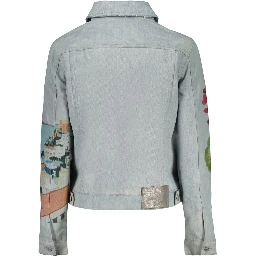 Blue Cotton Denim Jacket