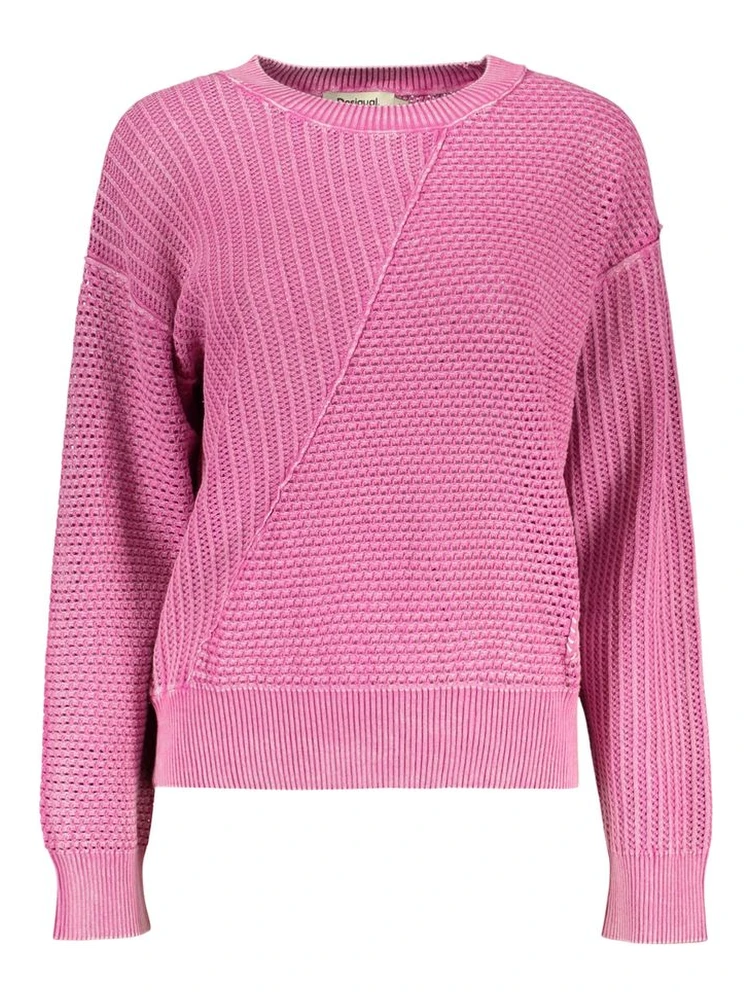 Pink Cotton Sweatshirt
