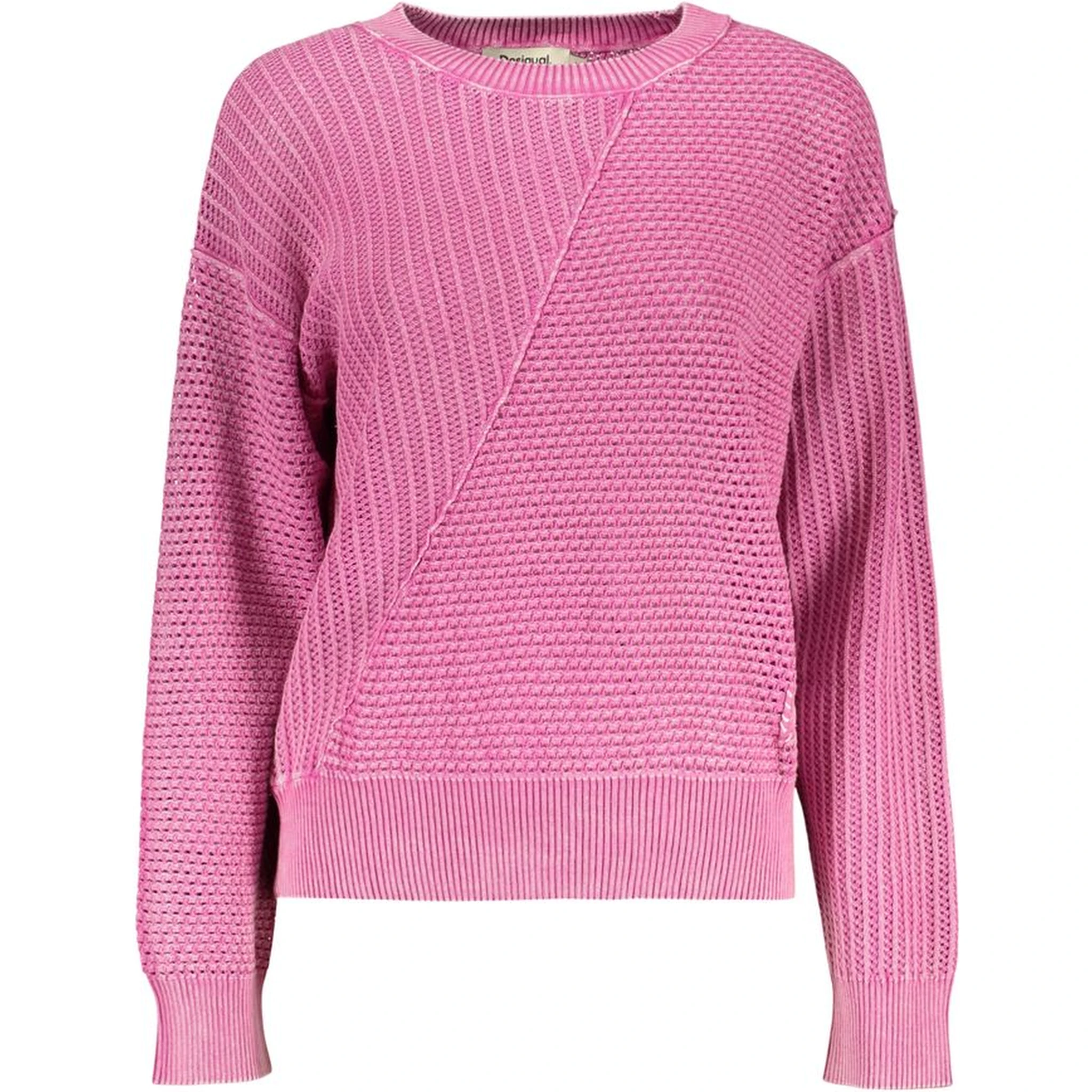 Pink Cotton Sweatshirt