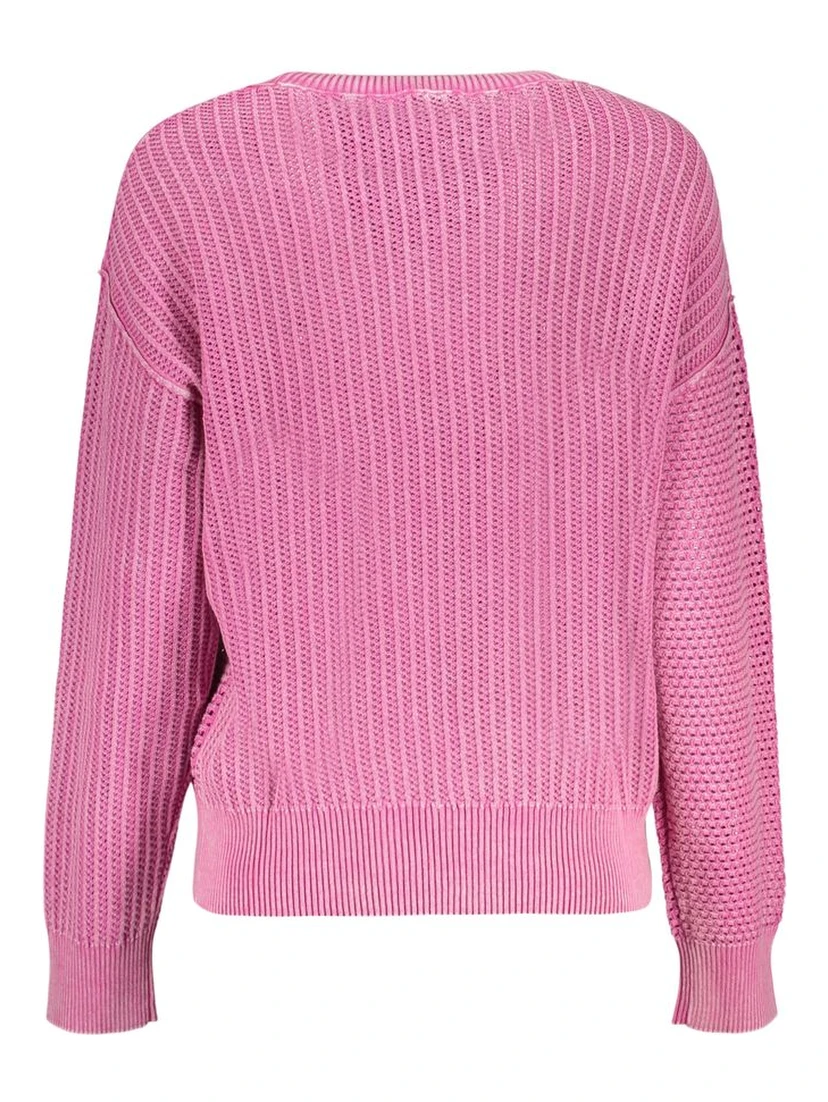 Pink Cotton Sweatshirt