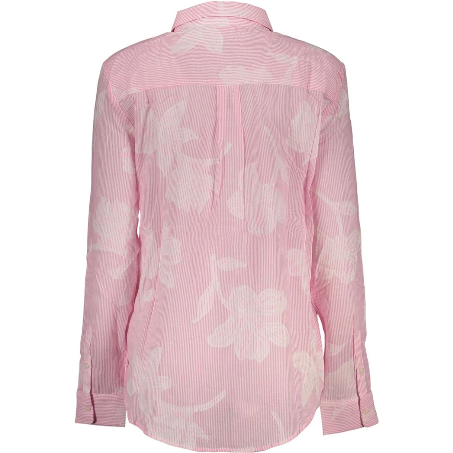 Pink Cotton Pattern Shirt