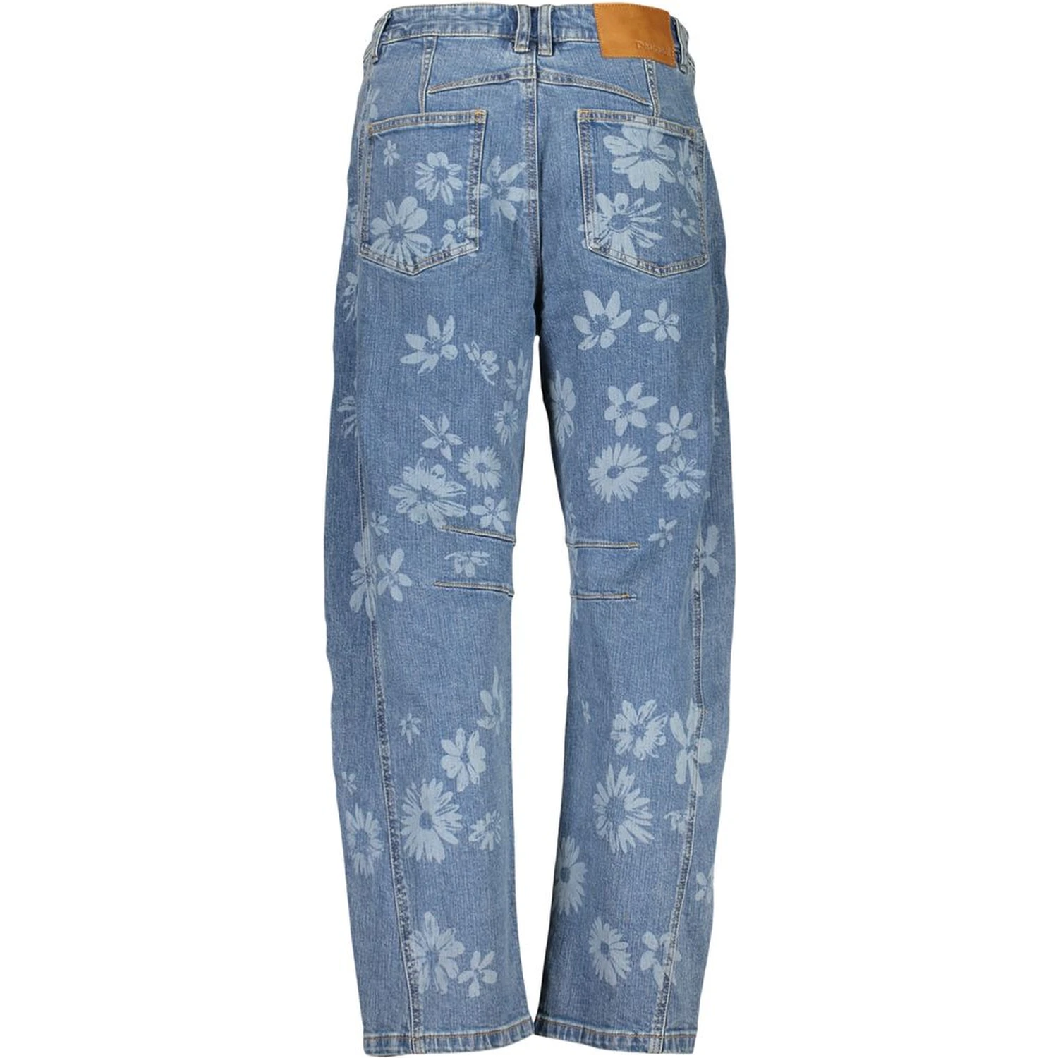 Blue Cotton Jeans Denim