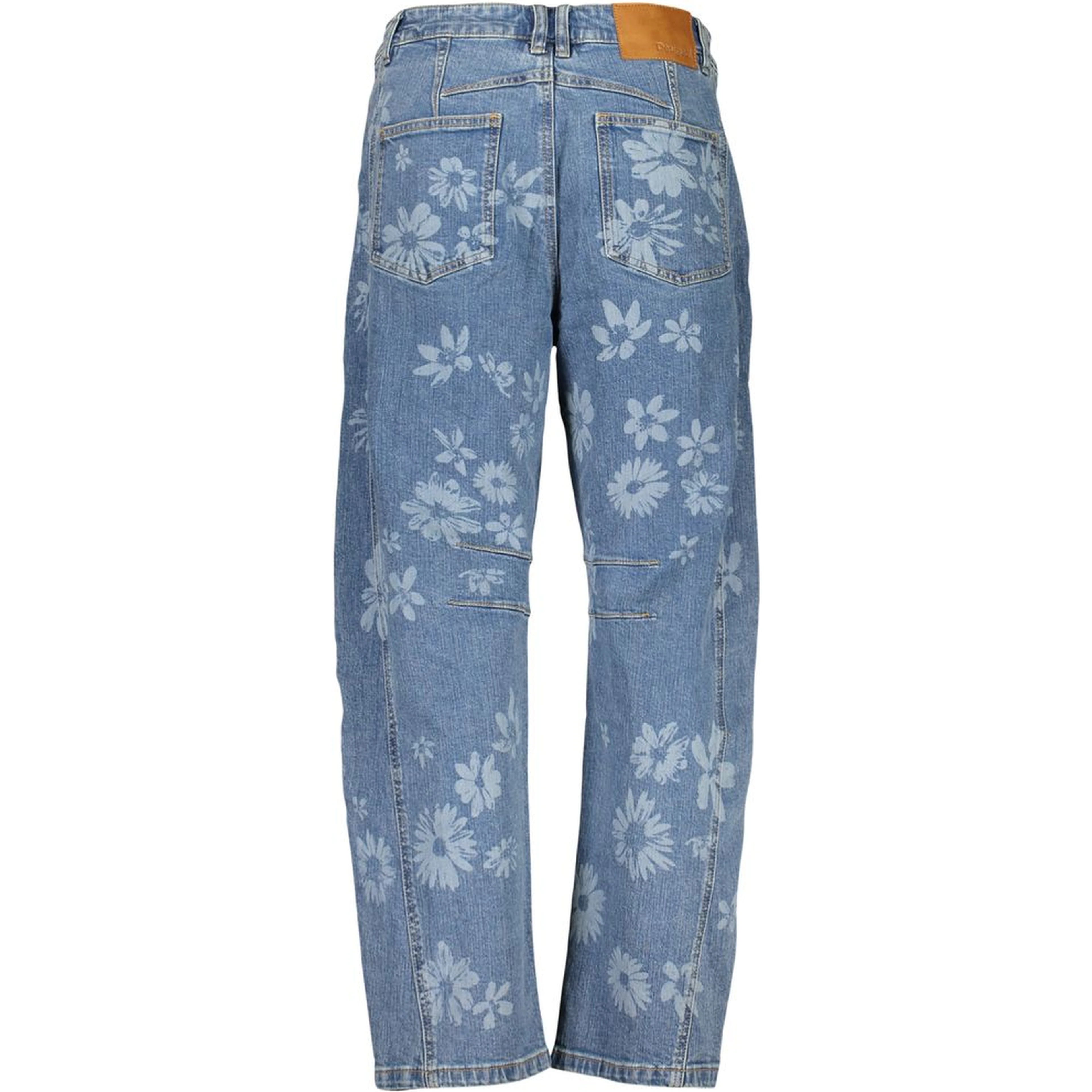 Blue Cotton Jeans Denim