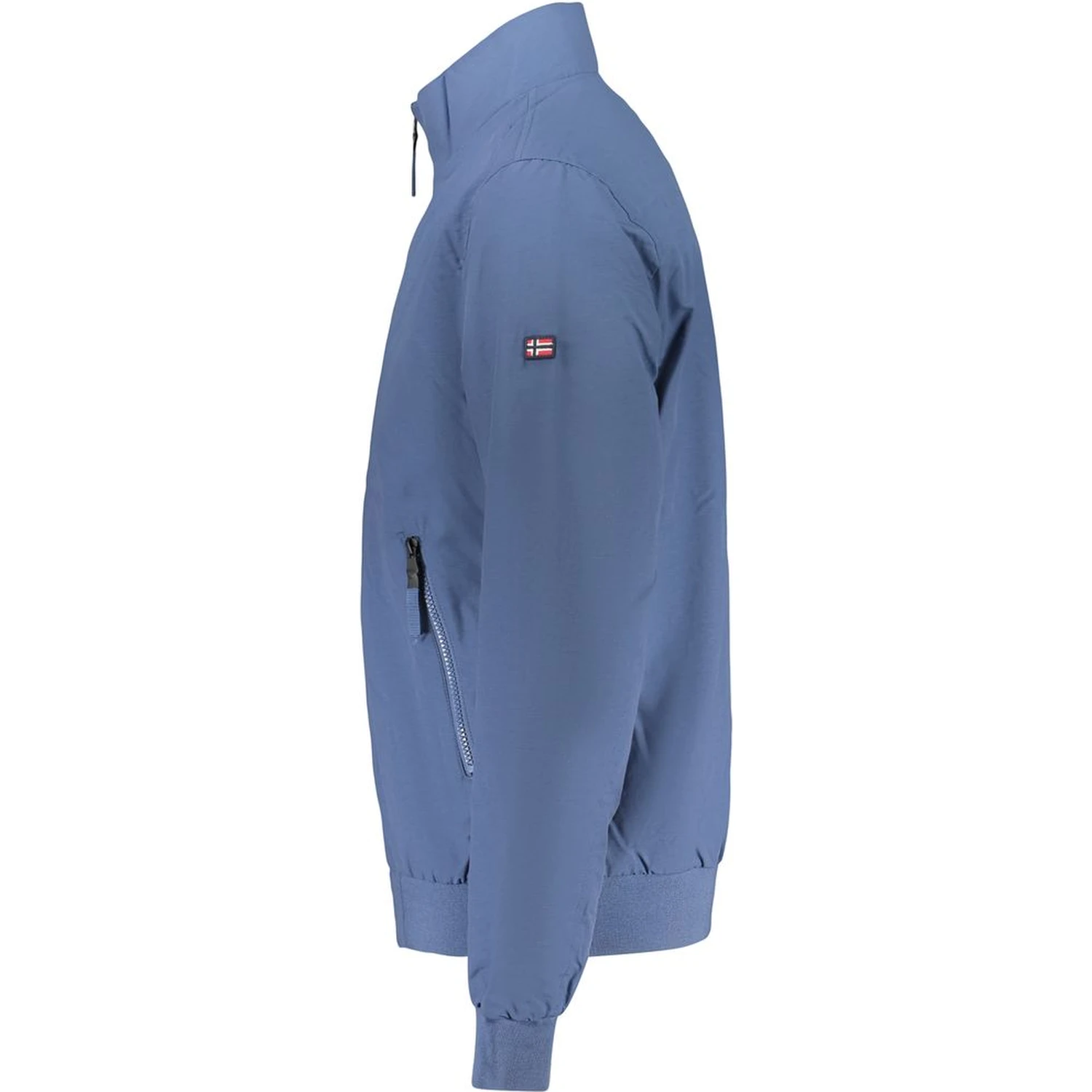 Blue Cotton Men's Jacket