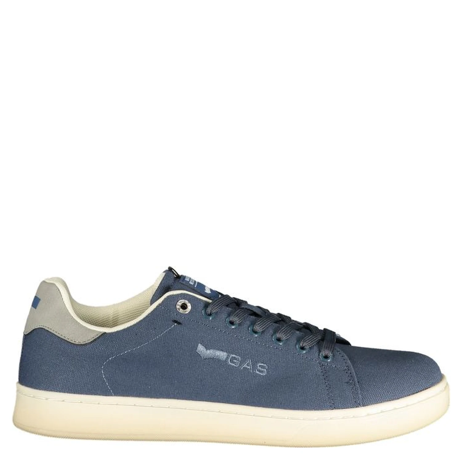 Blue Polyester Athletic Sneakers