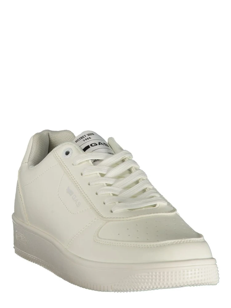 White Polyester Athletic Sneakers alternative