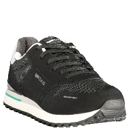 Nero Polyurethane Men Sneaker