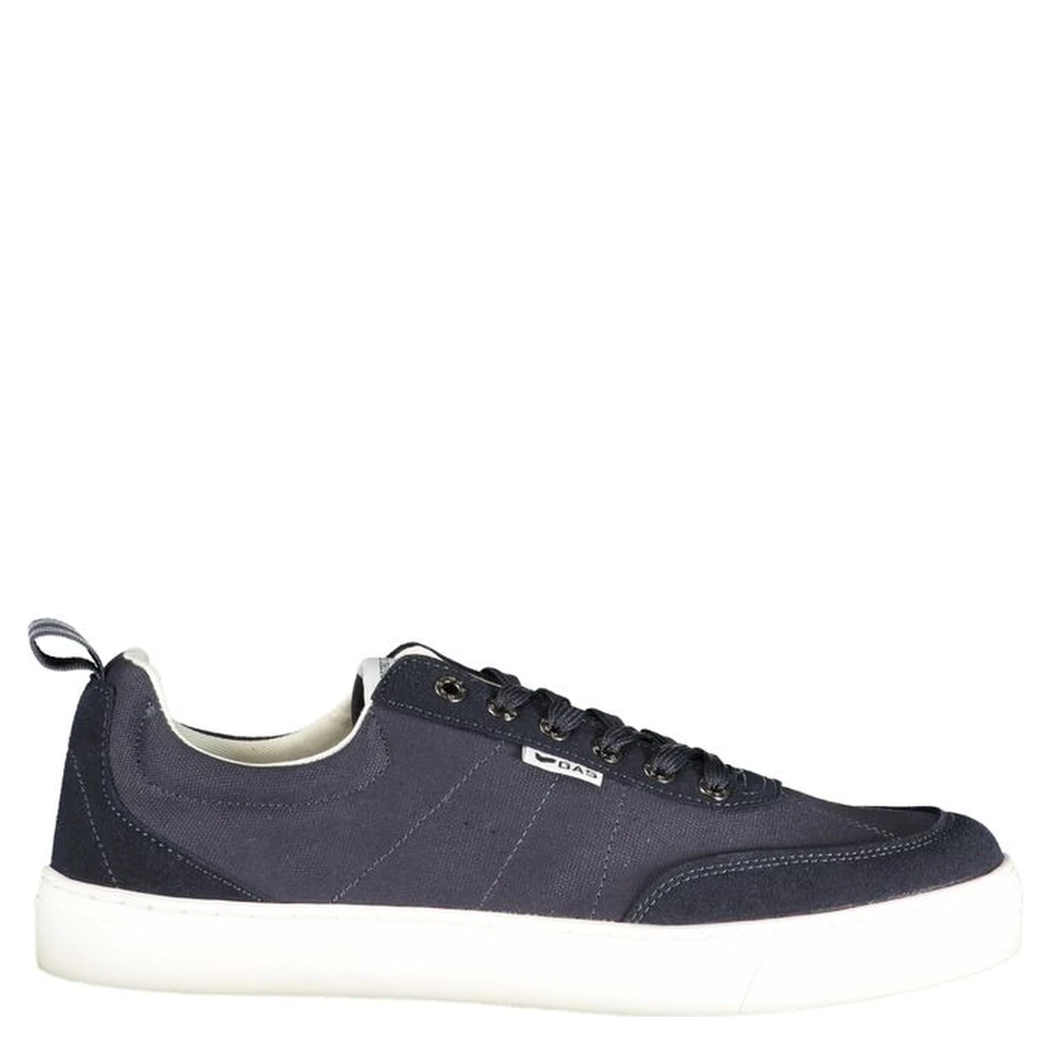 Blue Polyester Athletic Sneakers