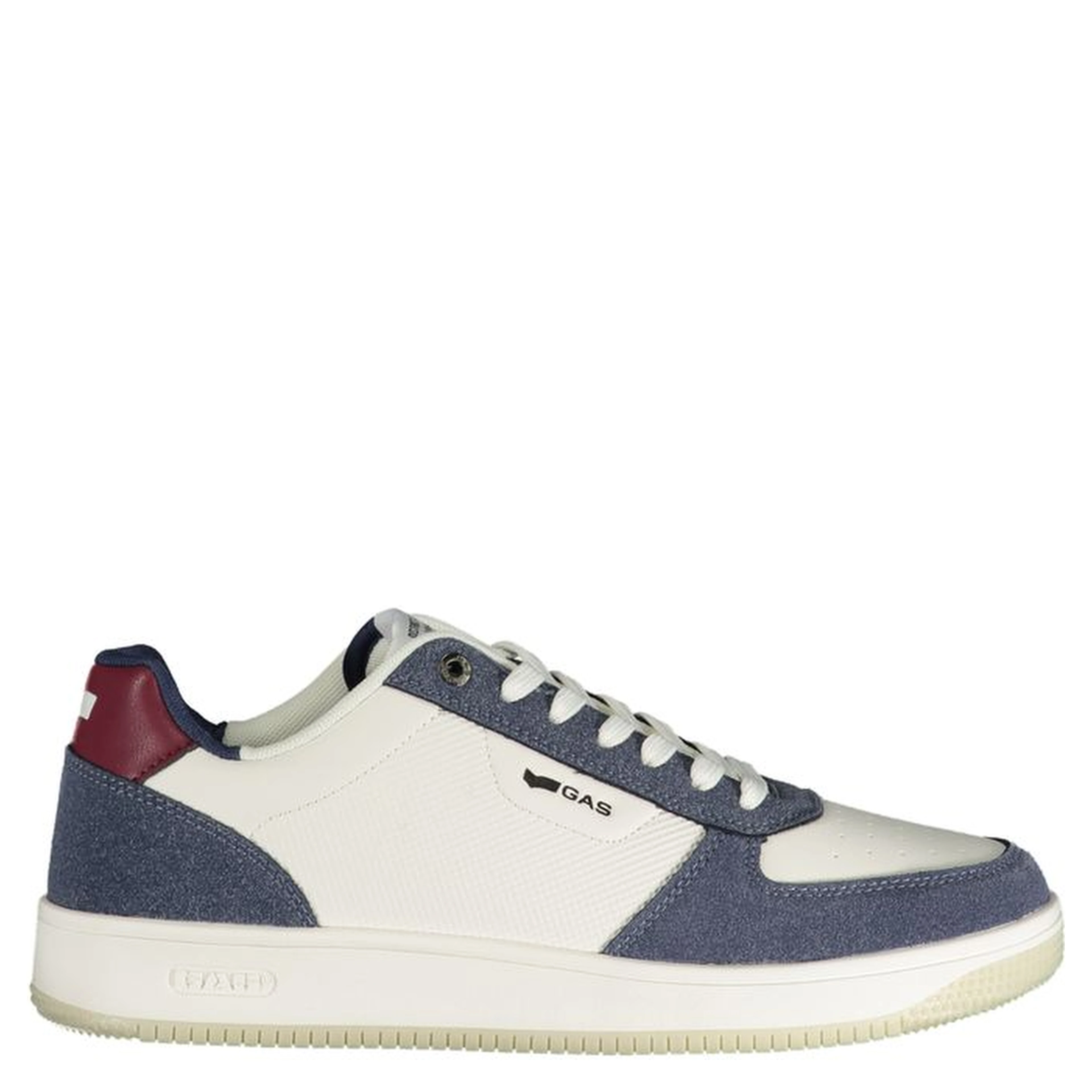 White Polyurethane Men Sneaker