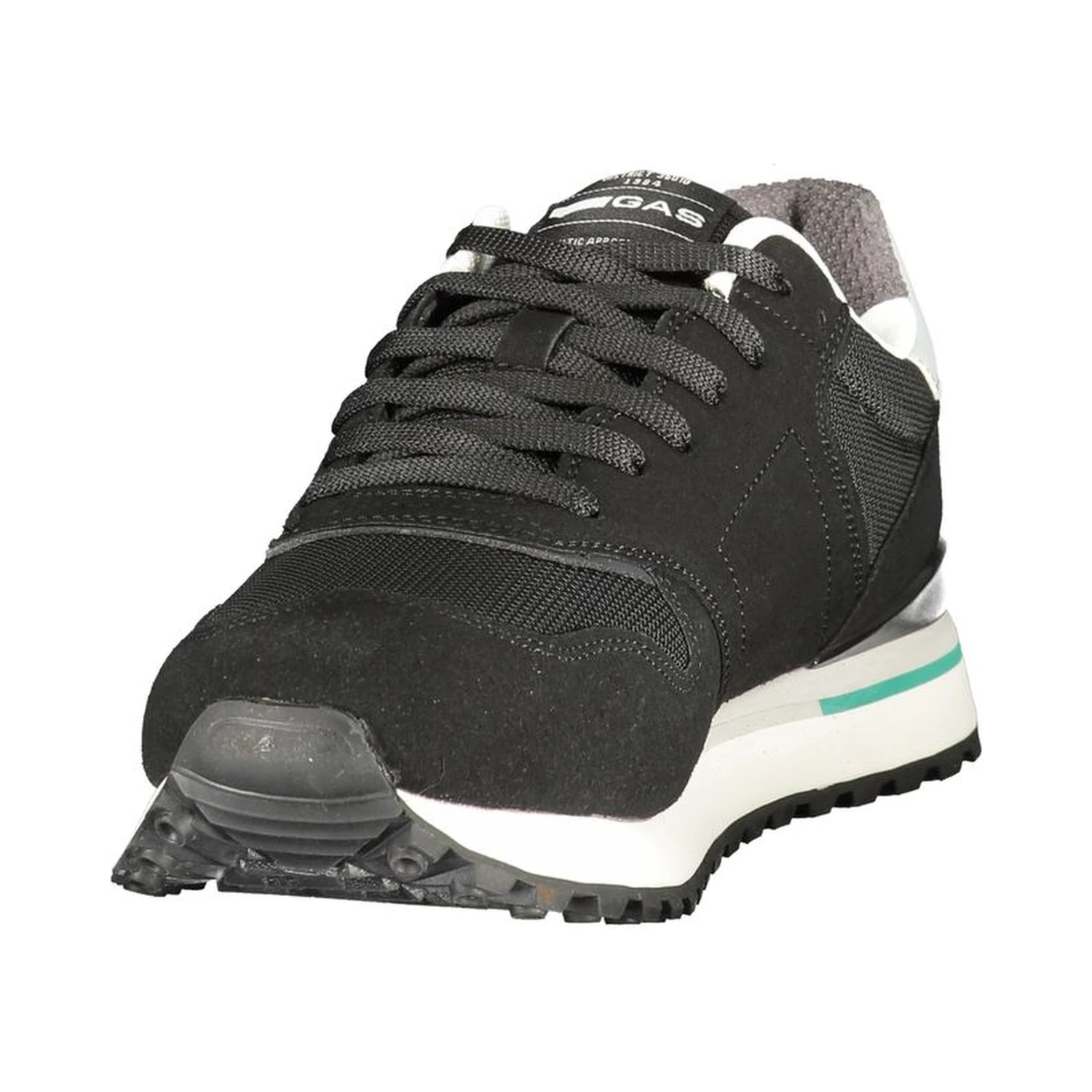 Nero Polyurethane Men Sneaker