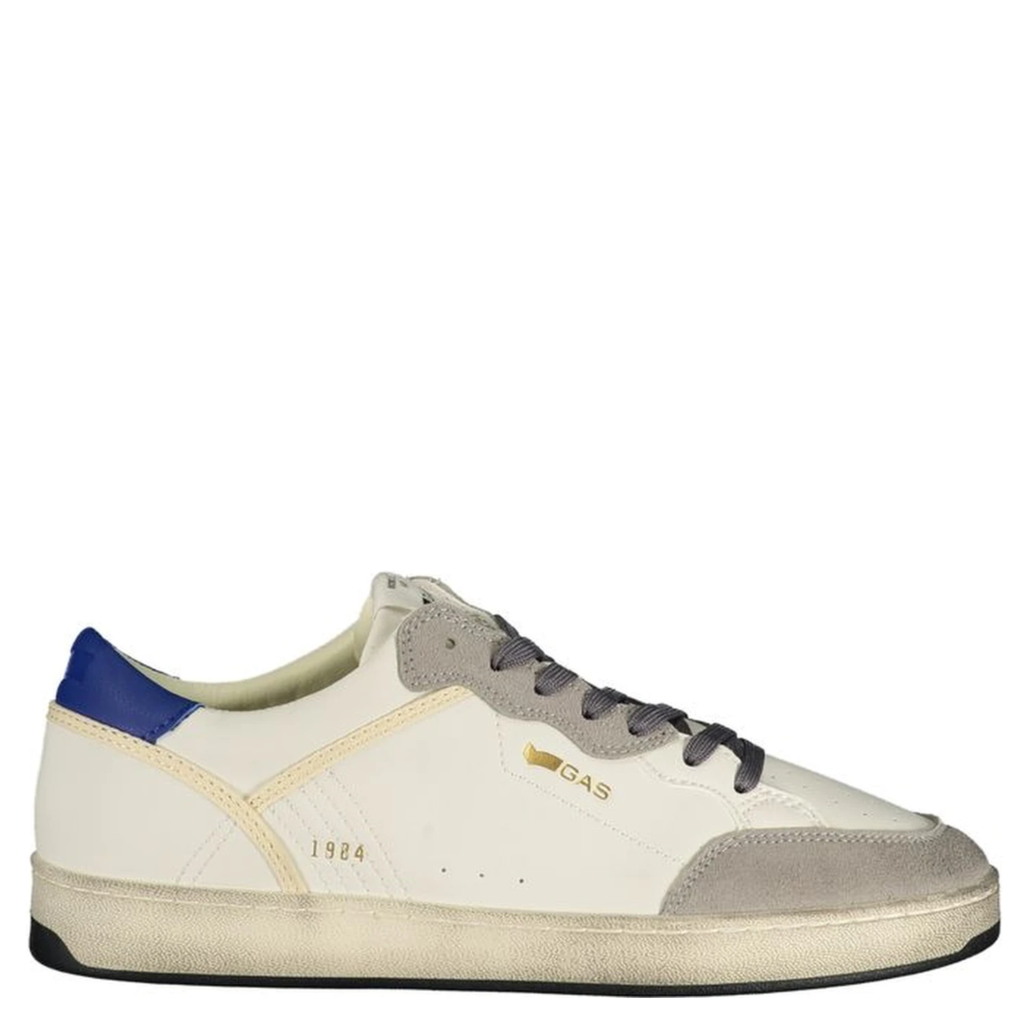 White Polyurethane Men's Sneaker