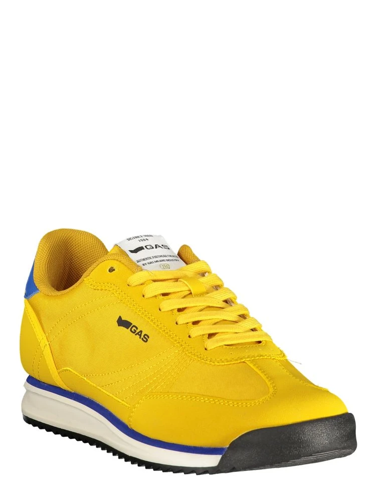Yellow Polyester Athletic Sneakers alternative