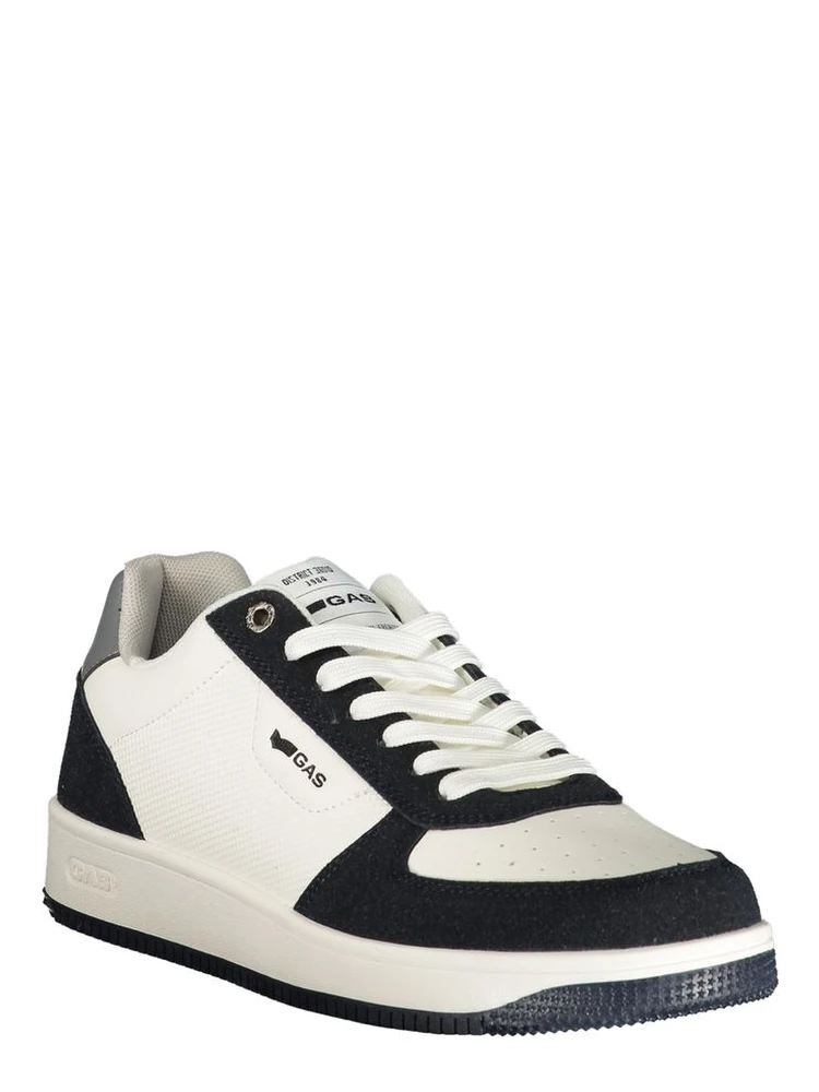 Bianco Polyurethane Men Sneaker alternative