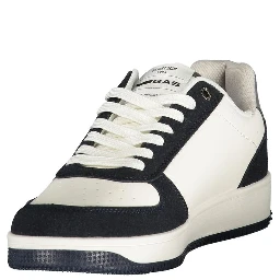 Bianco Polyurethane Men Sneaker