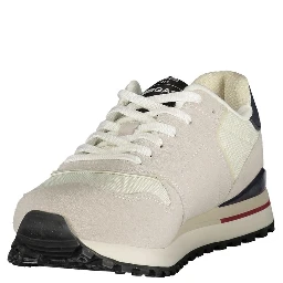 Bianco Polyurethane Men Sneaker