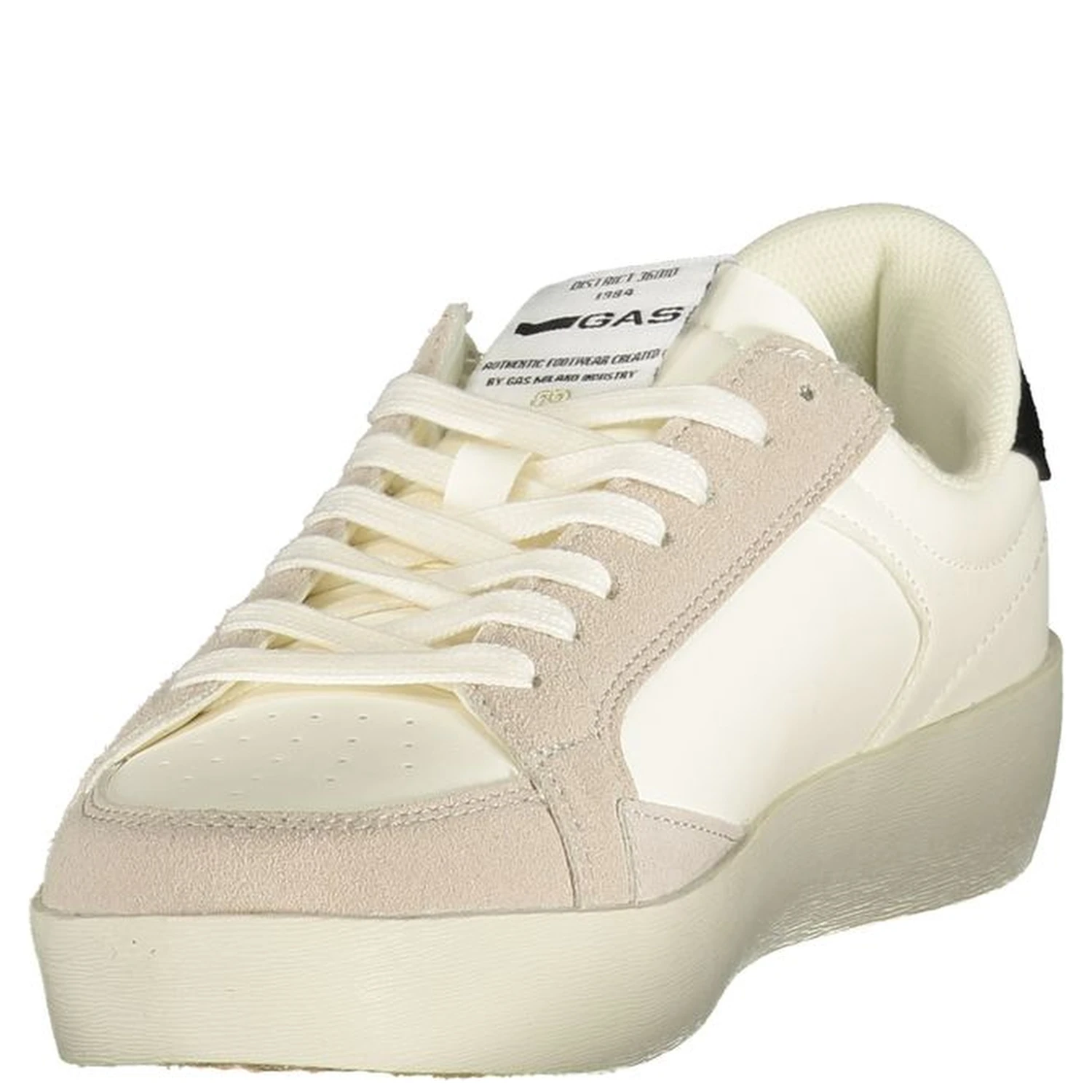 Bianco Polyurethane Women Sneaker