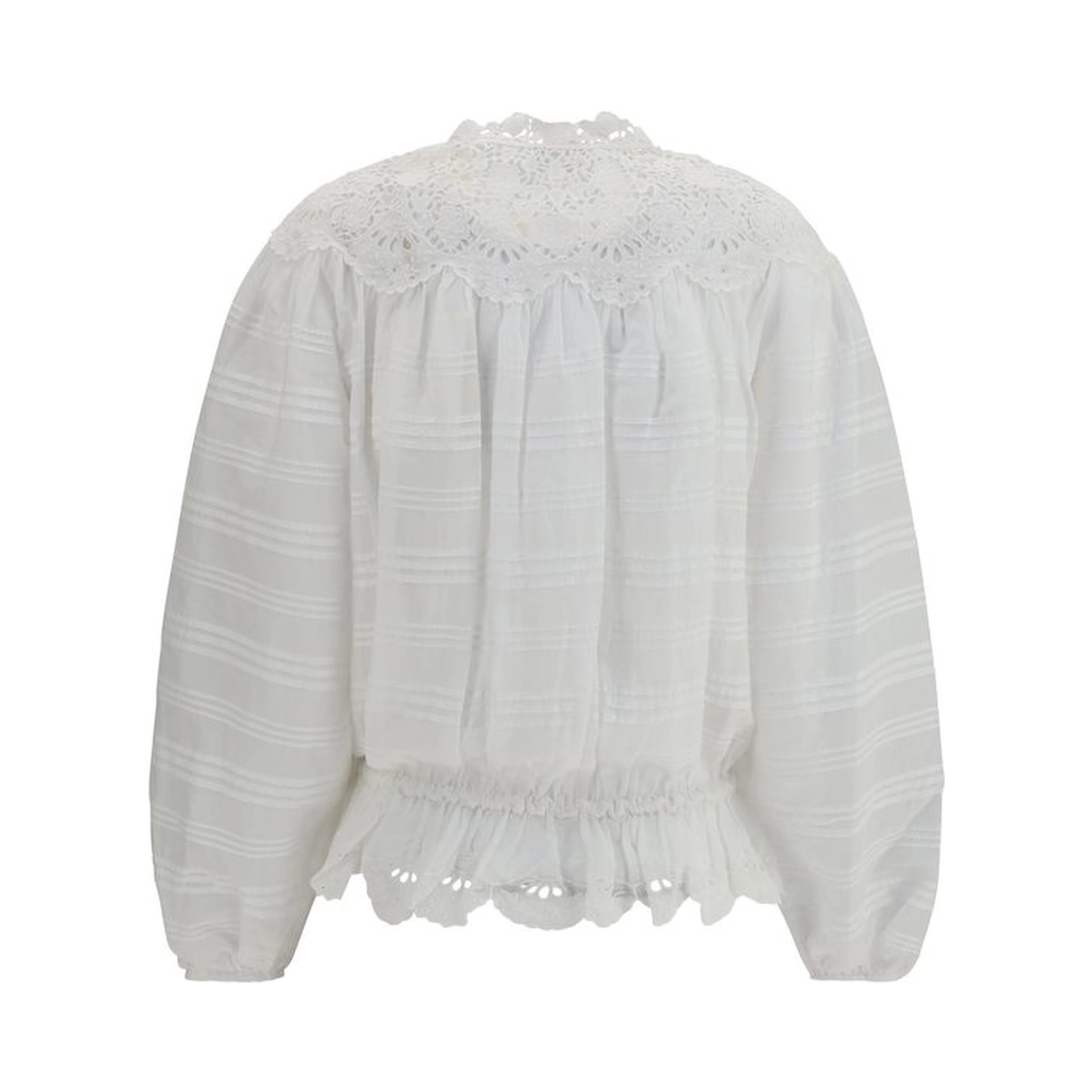 White Polyester Blouse