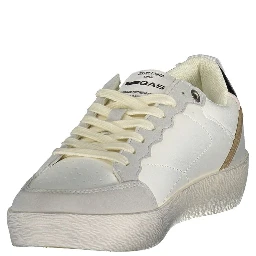 Gray Polyester Athletic Sneakers