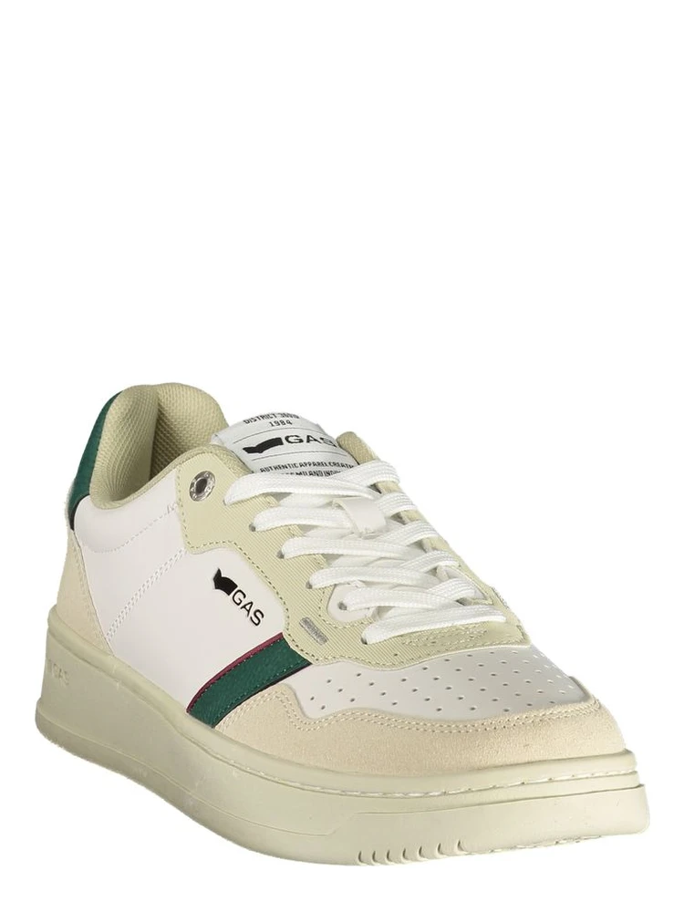 White Polyurethane Men's Sneaker alternative