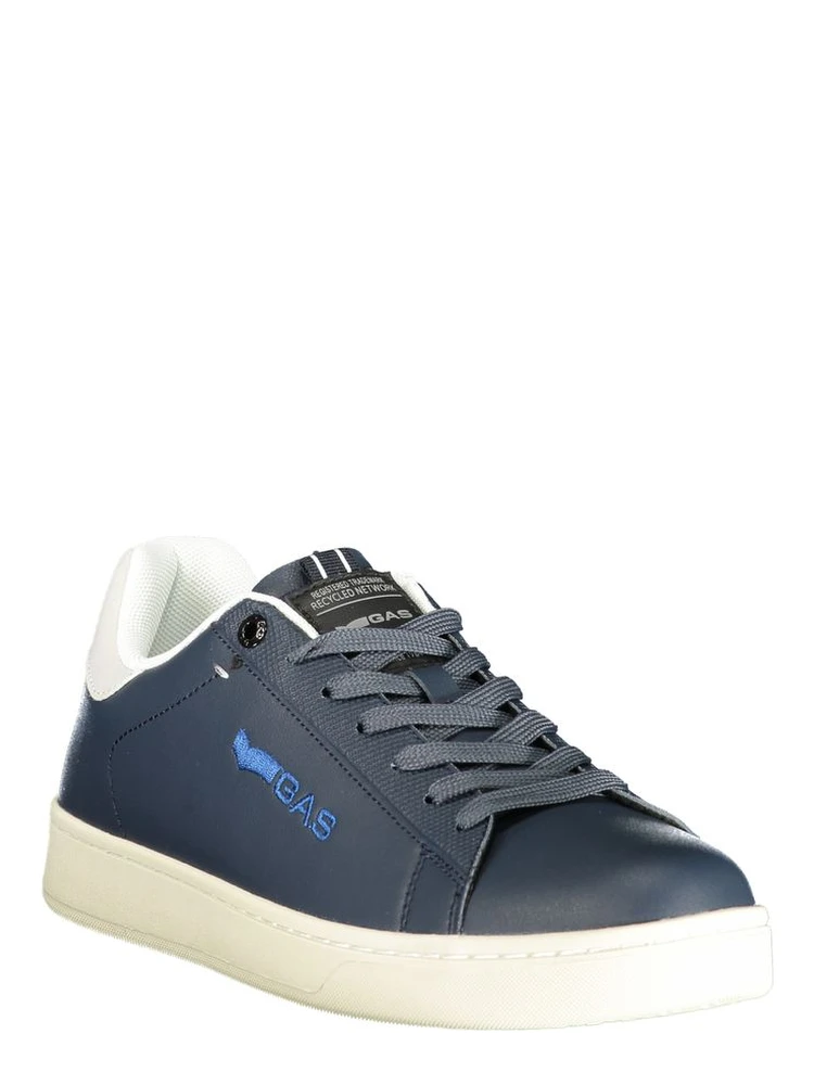 Blue Polyurethane Men Sneaker alternative
