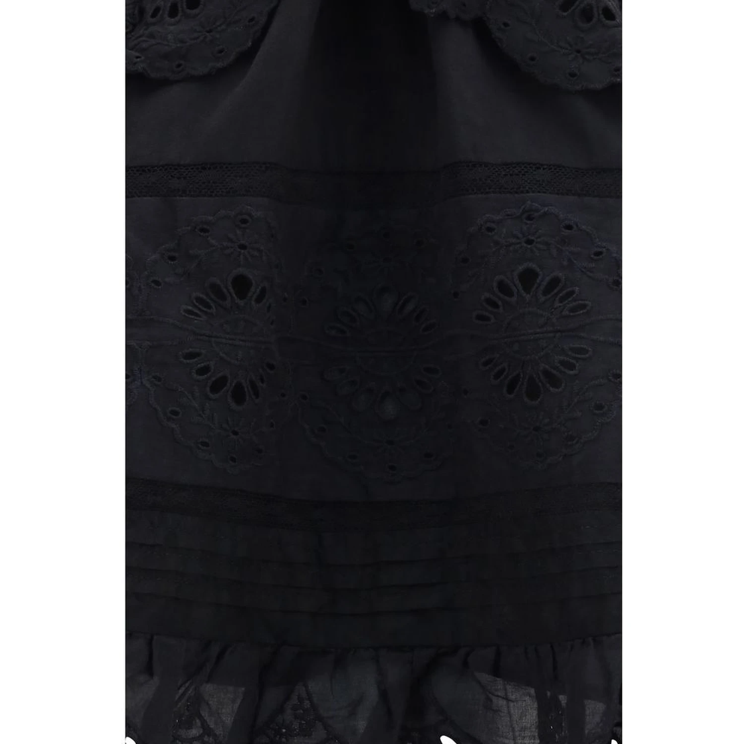 Black Polyester Blouse