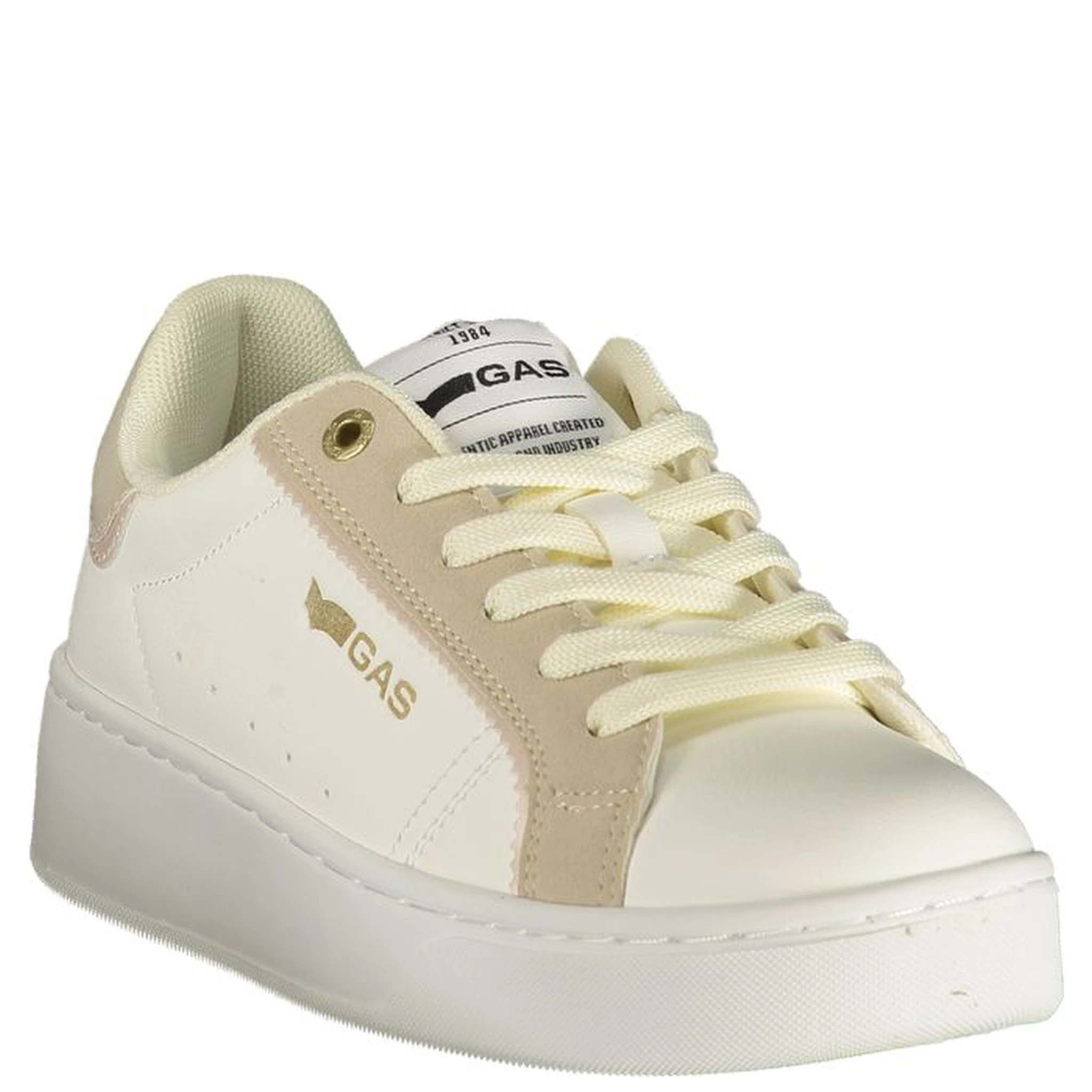 Bianco Poliuretano Women Sneaker