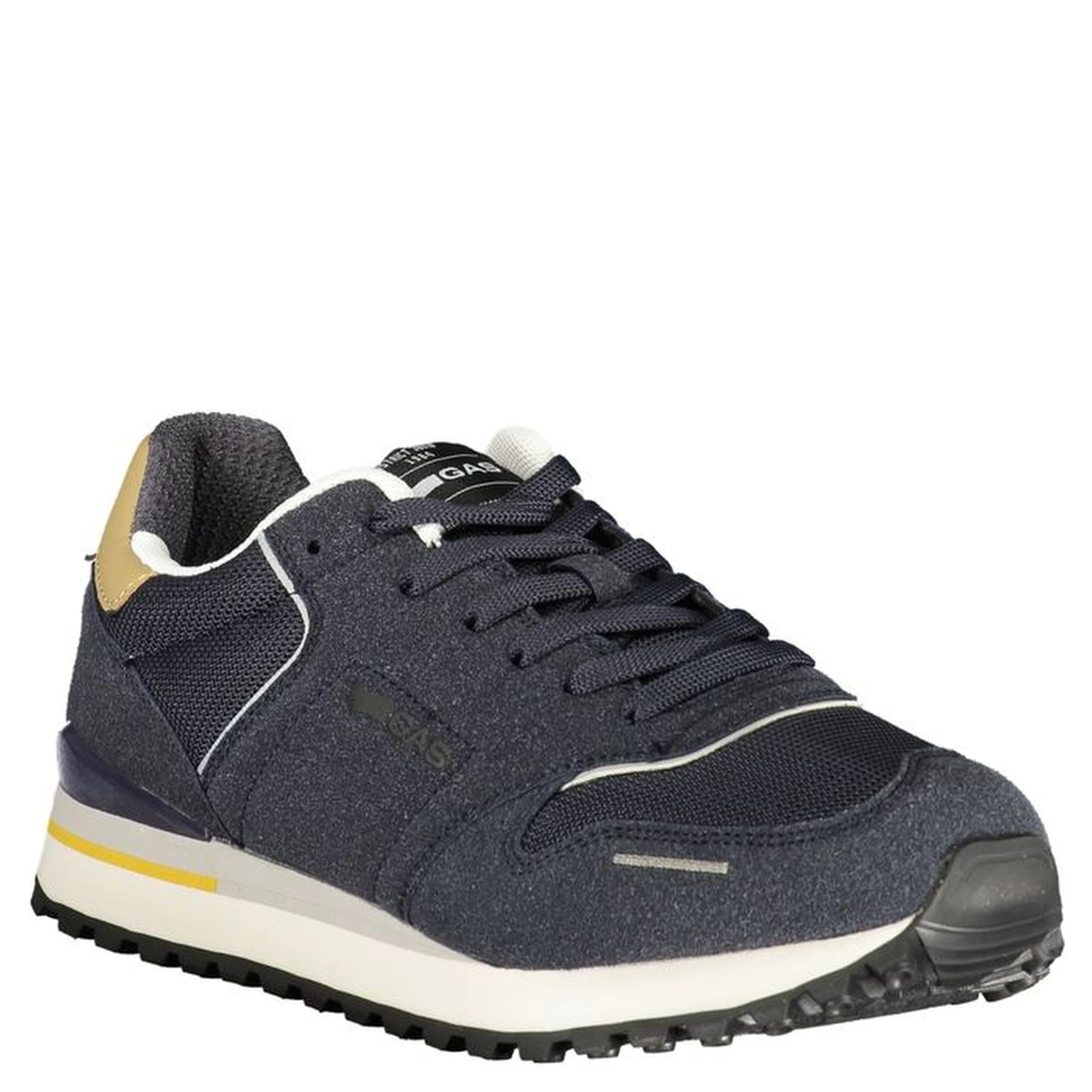 Blu Polyester Men Sneaker