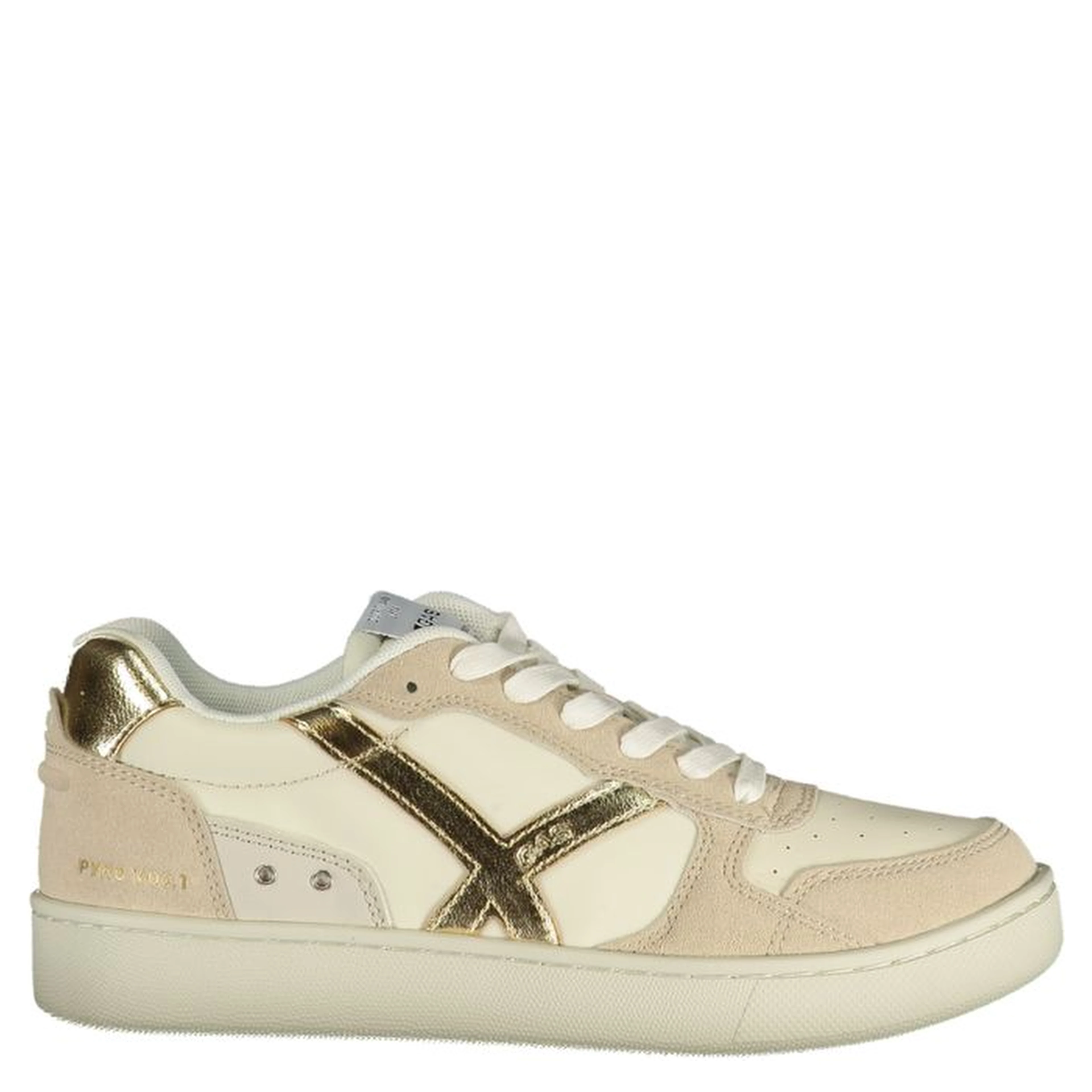 Beige Polyester Women Sneaker