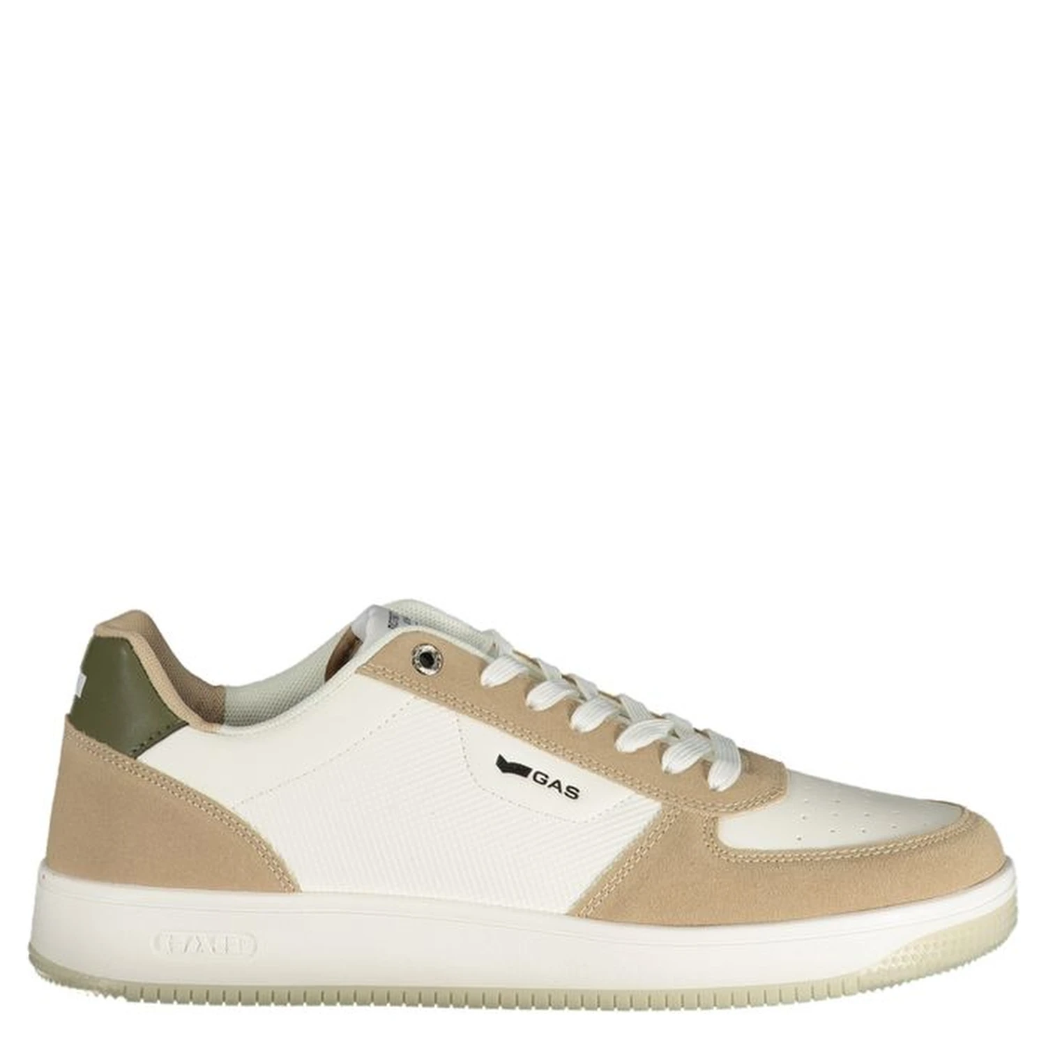 Bianco Polyurethane Men Sneaker
