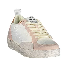 Bianco Poliuretano Women Sneaker