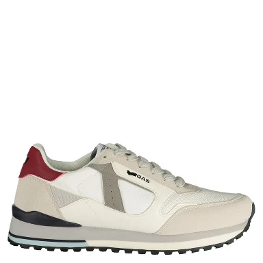 White Polyurethane Men's Sneaker