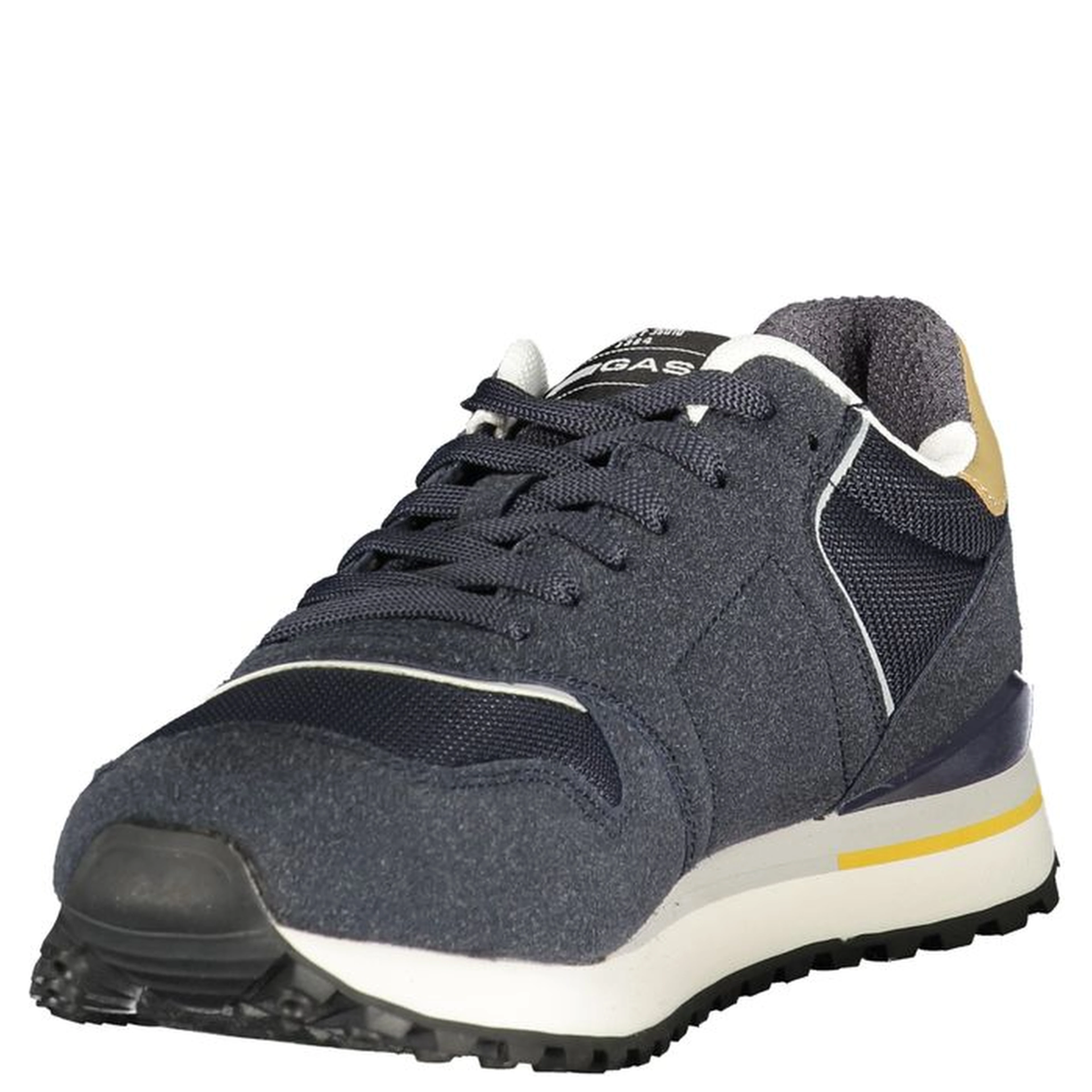 Blu Polyester Men Sneaker