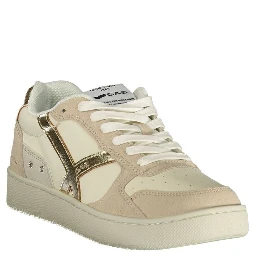Beige Polyester Women Sneaker