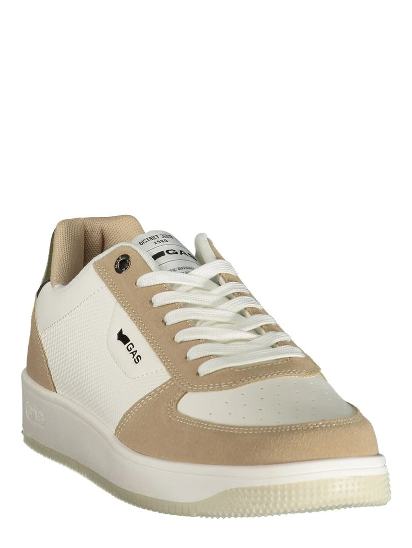 Bianco Polyurethane Men Sneaker