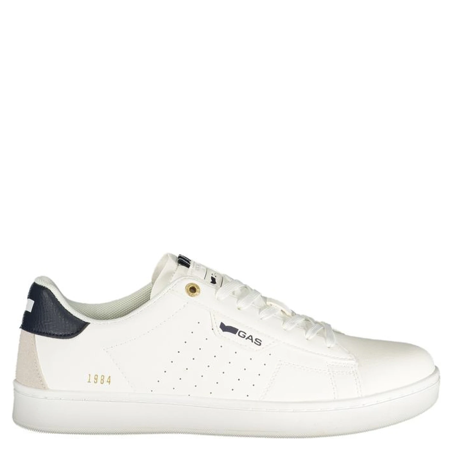 Bianco Polyurethane Men Sneaker