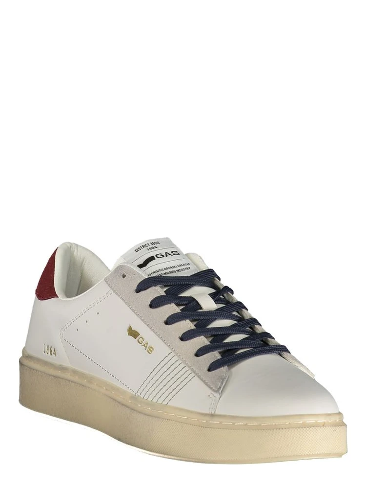 White Polyurethane Men Sneaker alternative