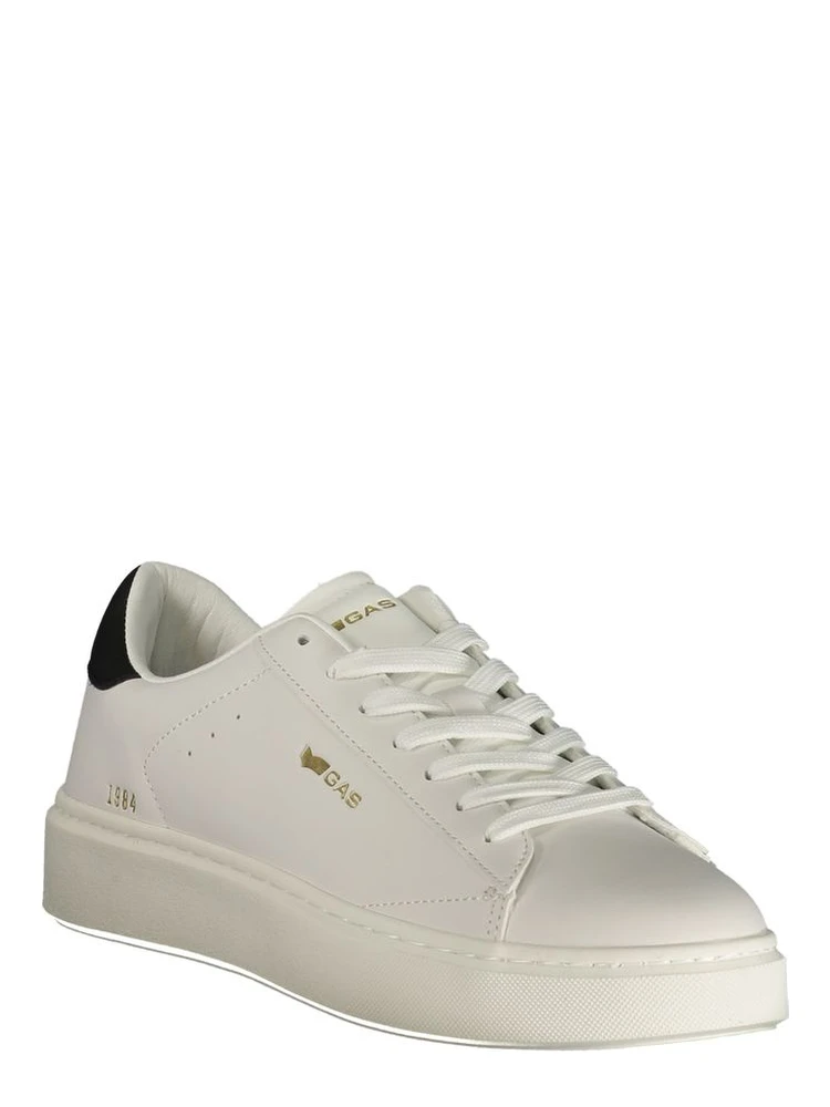 White Polyurethane Men Sneaker alternative