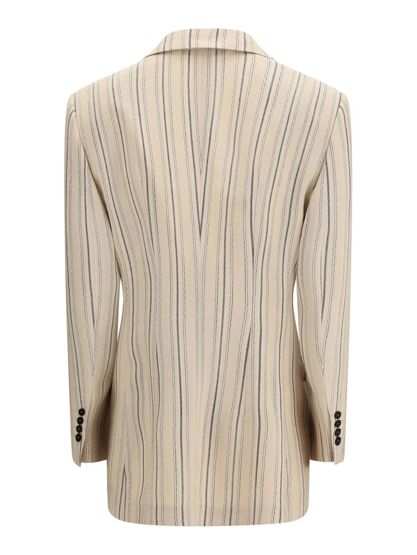 Multicolor Viscose Coat