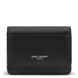 Black Calf Leather Bos Taurus Wallet