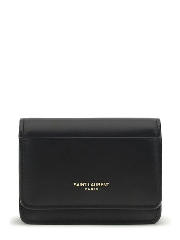 Black Calf Leather Bos Taurus Wallet